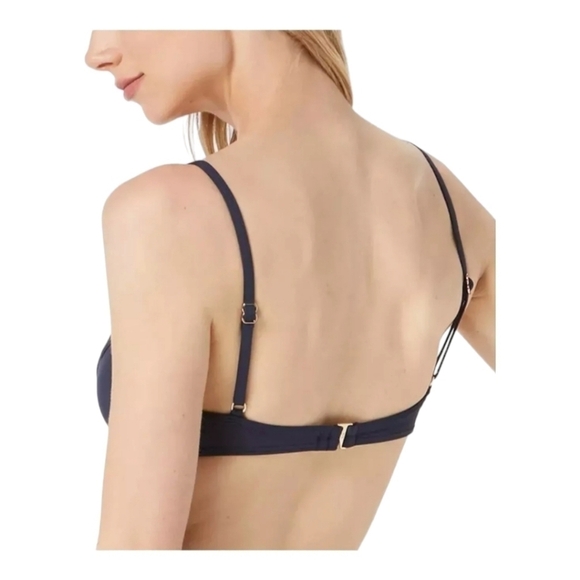 Michael Kors NWT $82 Underwire Bikini Top Navy Blue, Medium & Large Available - Picture 4 of 14
